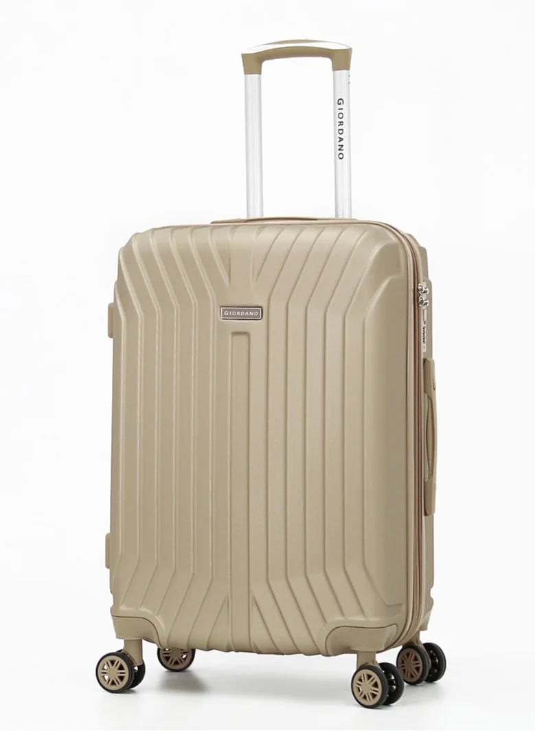 جيوردانو Giordano Luggage Set 4 PCS TSA, XL 32-L 28-M 24-S 20 Inches -CHAMPAGNE